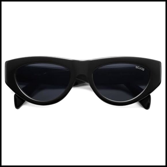 Polarized Cat Eye Sunglasses Retro Vintage 90s Style UV400 Protection main image 6